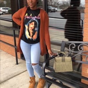 Olive green winter bag for sale